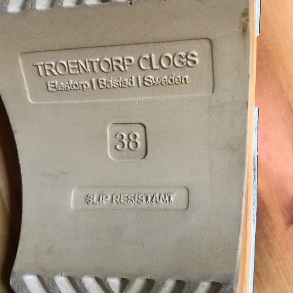 Troentorp of Sweden Mariah Metallic Hot Pink Clog Sandal Leather 8-8.5 38 - Picture 10 of 16